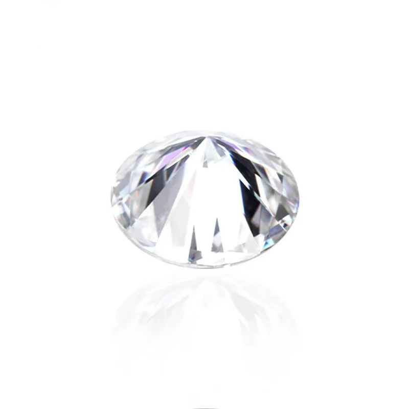 GRA Certificate Loose Moissanite Diamond VVS1 D Color for Custom Moissanite Engagement Ring Pendant Cuban Link Chain Making RTS