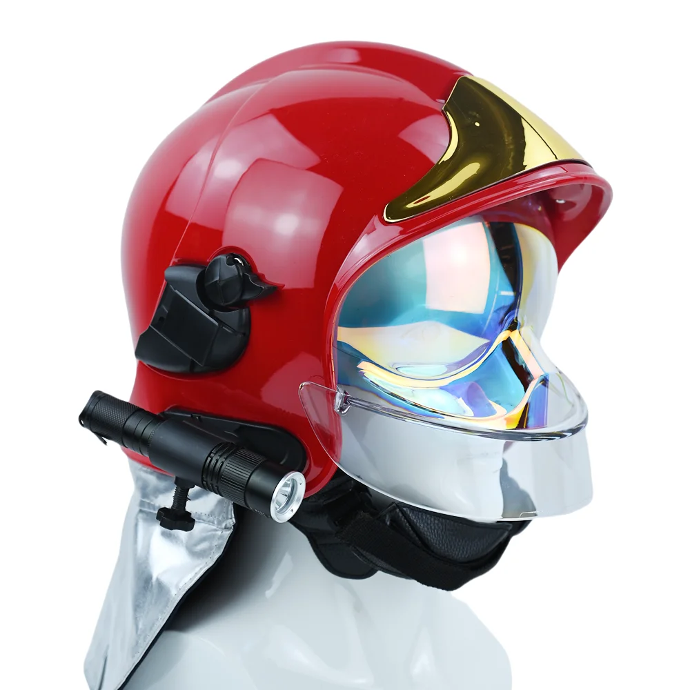 ANBEN FIRE F1 GALLET CE Verified Impact&Heat- Resistance European-style Firefighting Safety Helmet for Wildfire Firefighting