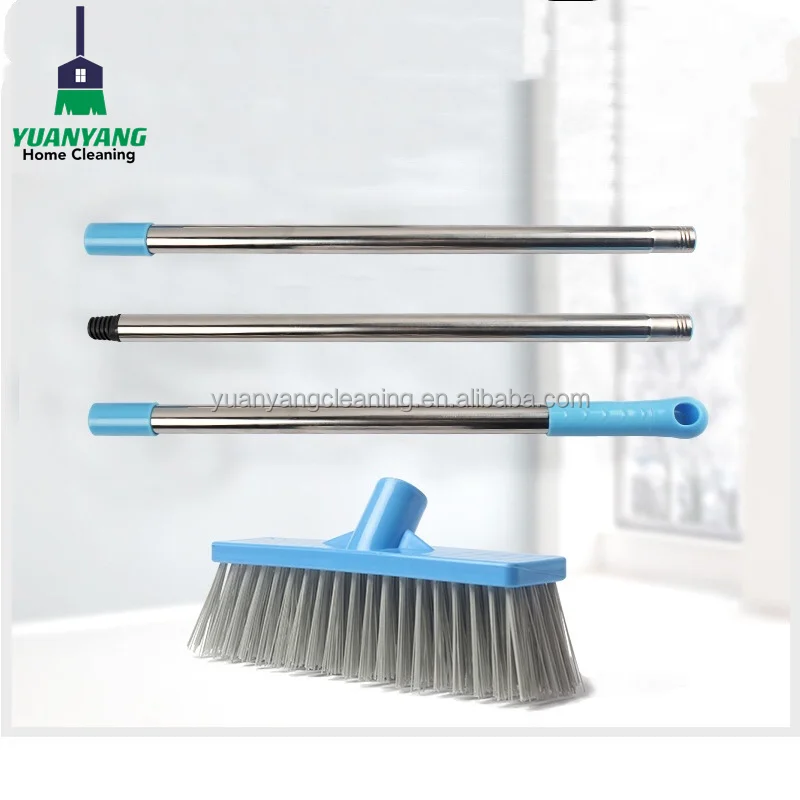 Good quality   flat plate Plasticsweep easy broom Cleaning Brooms Head Plastic broom