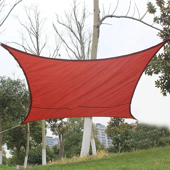 Outdoor Sun Shade Sail Waterproof Sail Rectangle Garden Patio Party Awning Canopy for Picnics, Swimming Pools, Camping