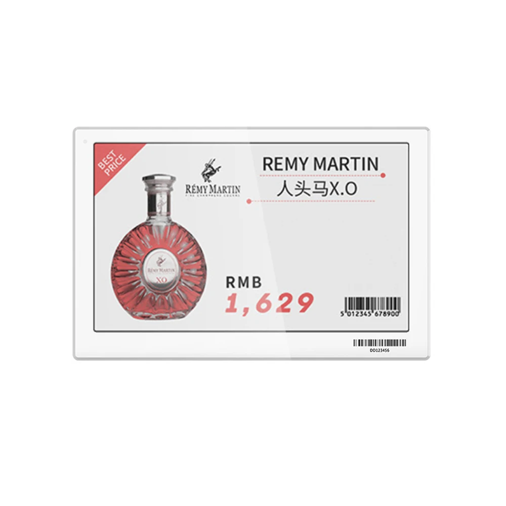 7.5 Inch E-Ink Labels Screen Epaper For Supermarket Store Drugstore Storage Digital Price Tag Display Esl Electronic Shelf Label