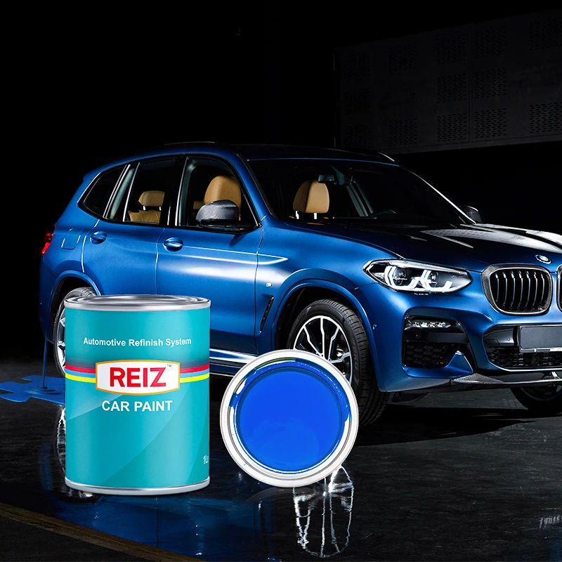 Reiz Acrylic 2k Auto Color Paint Repair Refinish Pu Manufacturer China Car Paint Spray For Auto Paint Mixing Machine