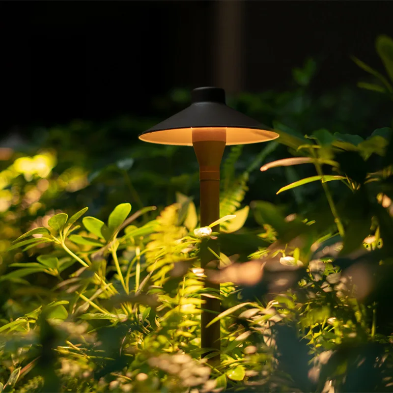 2024 Hot ZOMI all-aluminum structure outdoor waterproof garden garden decorative street light small mushroom lawn lamp