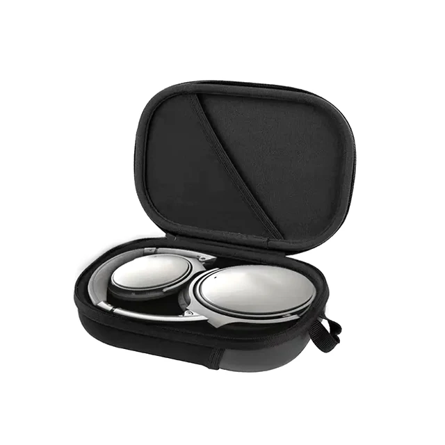 Factory Packaged Durable EVA Portable Organizer with Waterproof PU Hard Case for Headphones Universal Travel Accessory