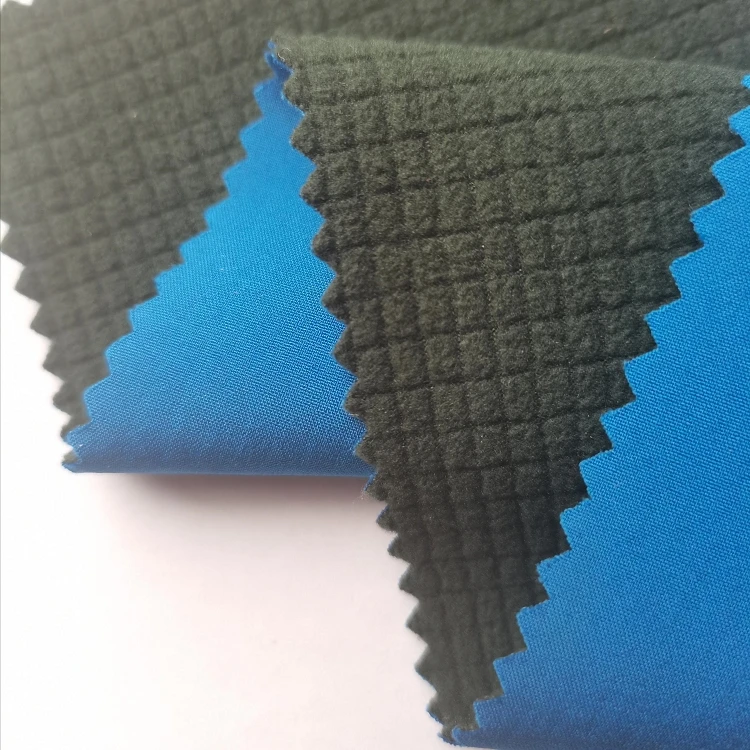 100% polyester polar fleece fabric softshell camouflage fabric supplier in china sj#