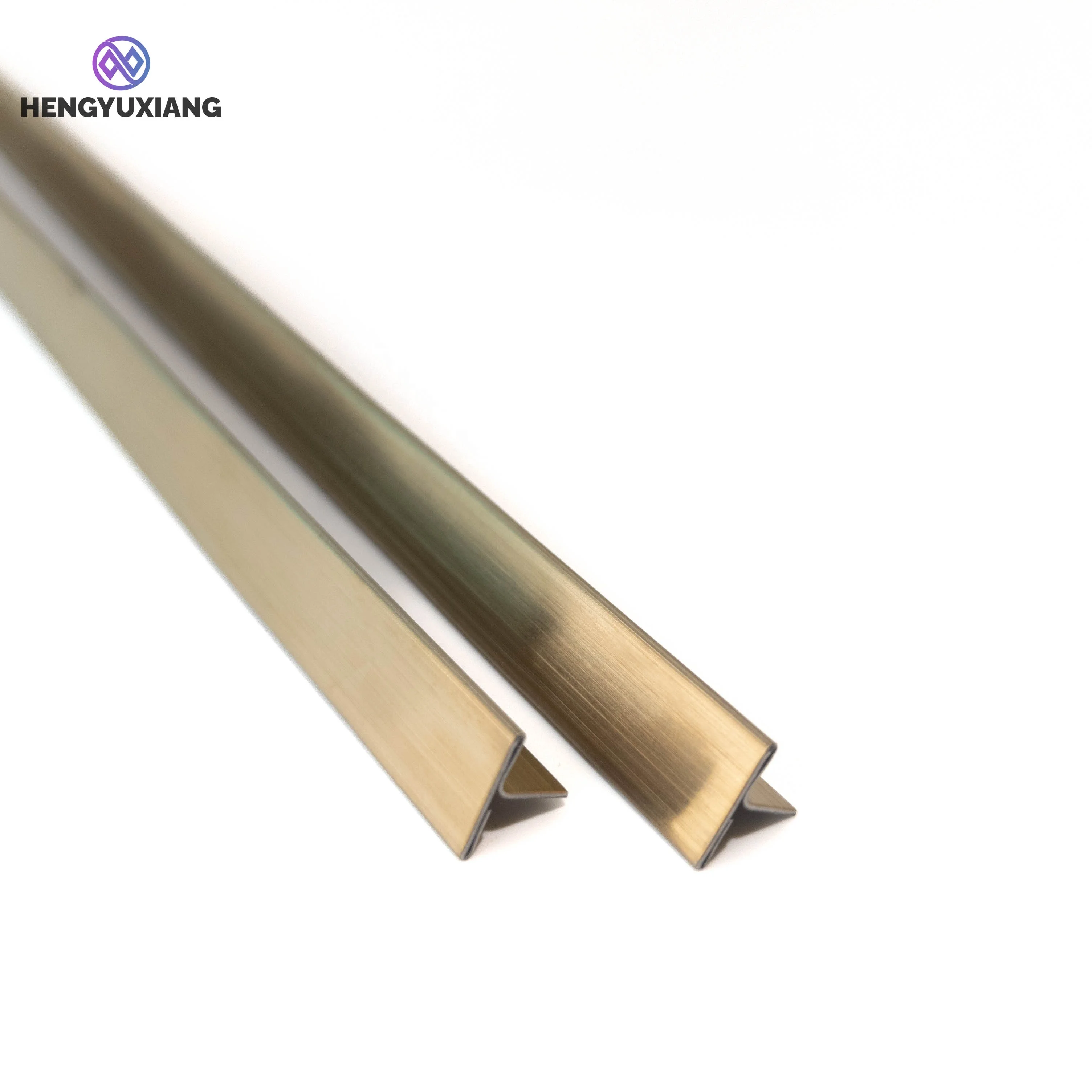Wholesale Price T Profile Tile Edging Strip Tile Corner Trim Stainless Steel For Wall And Floor Border