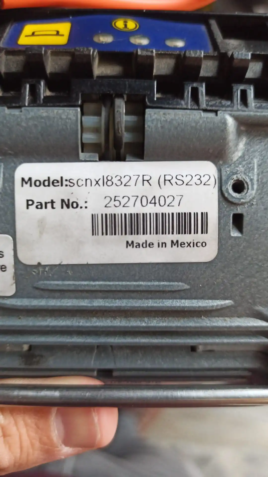 MEI SCNXL8327R(RS232, MADE in Mexico) high performance bank note validation money bill acceptor with 2200 notes cash box