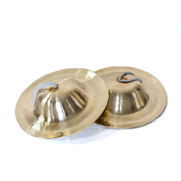 Economical custom design popular product round cymbal 32cm big head cymbal