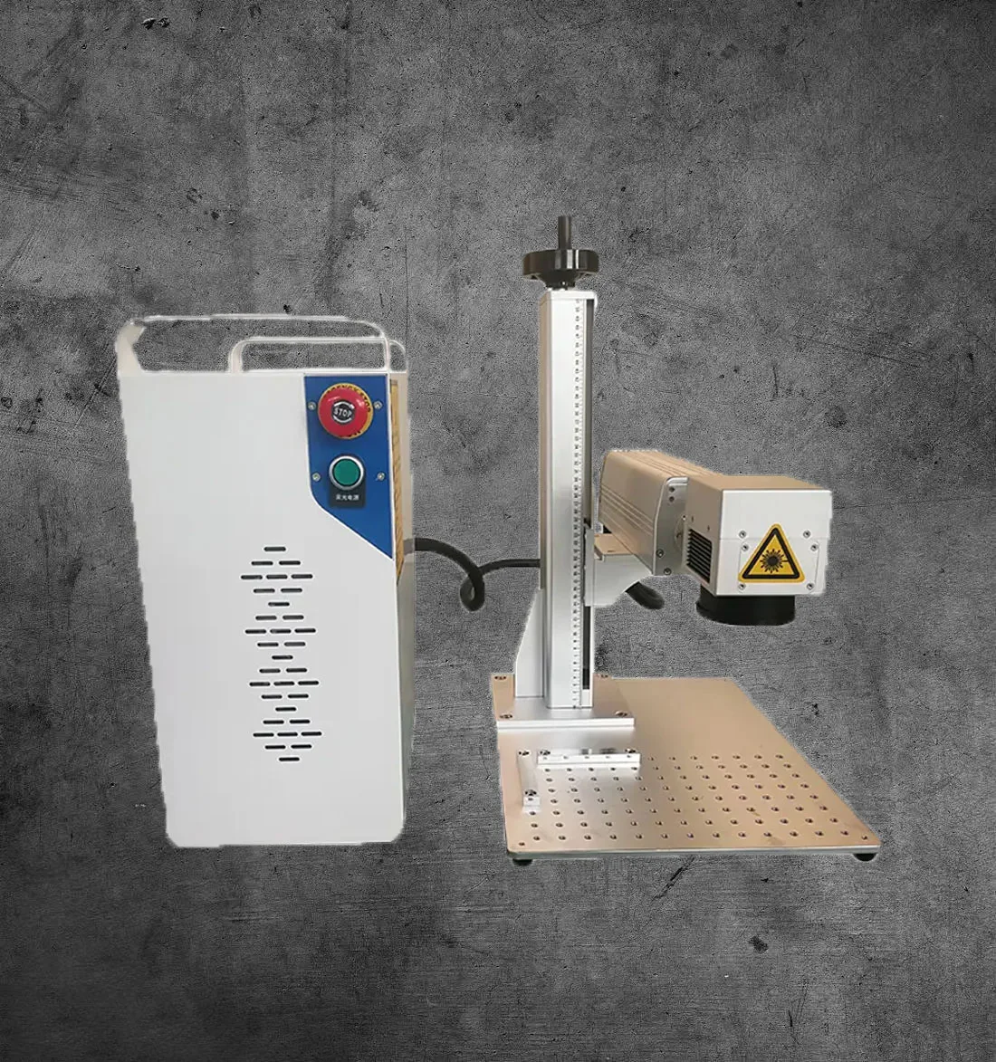 Fast Speed 20w 30w 50w Factory Sell Low Price Max Raycus Jpt Portable Split  Fiber Laser Marking Machine