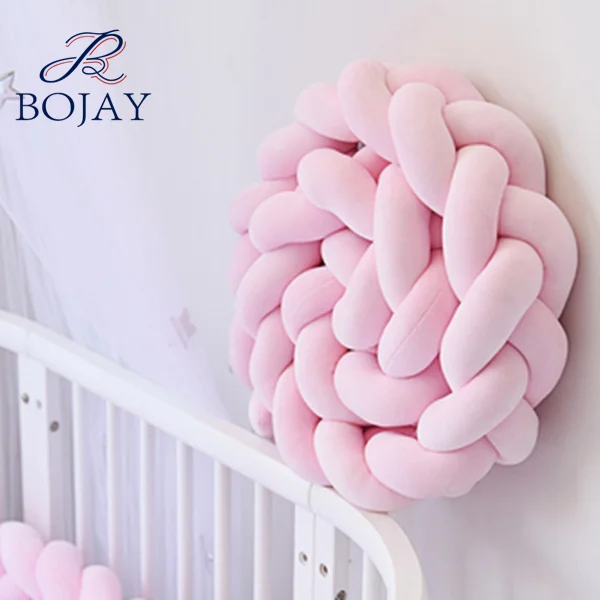Оптовая продажа бархатный бампер Bojay для детской кроватки