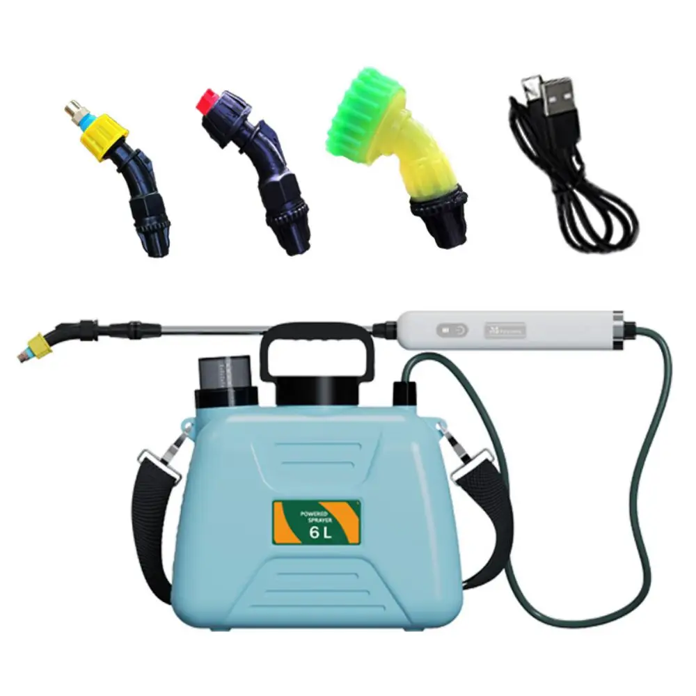 Wholesale Automatic Knapsack Power Water Sprayer Usb Rechargeable 6l Electric Portable Power Sprayer For Garden