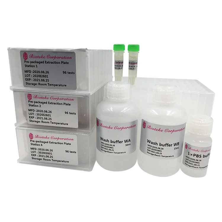  Оптовая продажа новый тест-комплект на экстракцию нуклеиновой кислоты bioteke dna