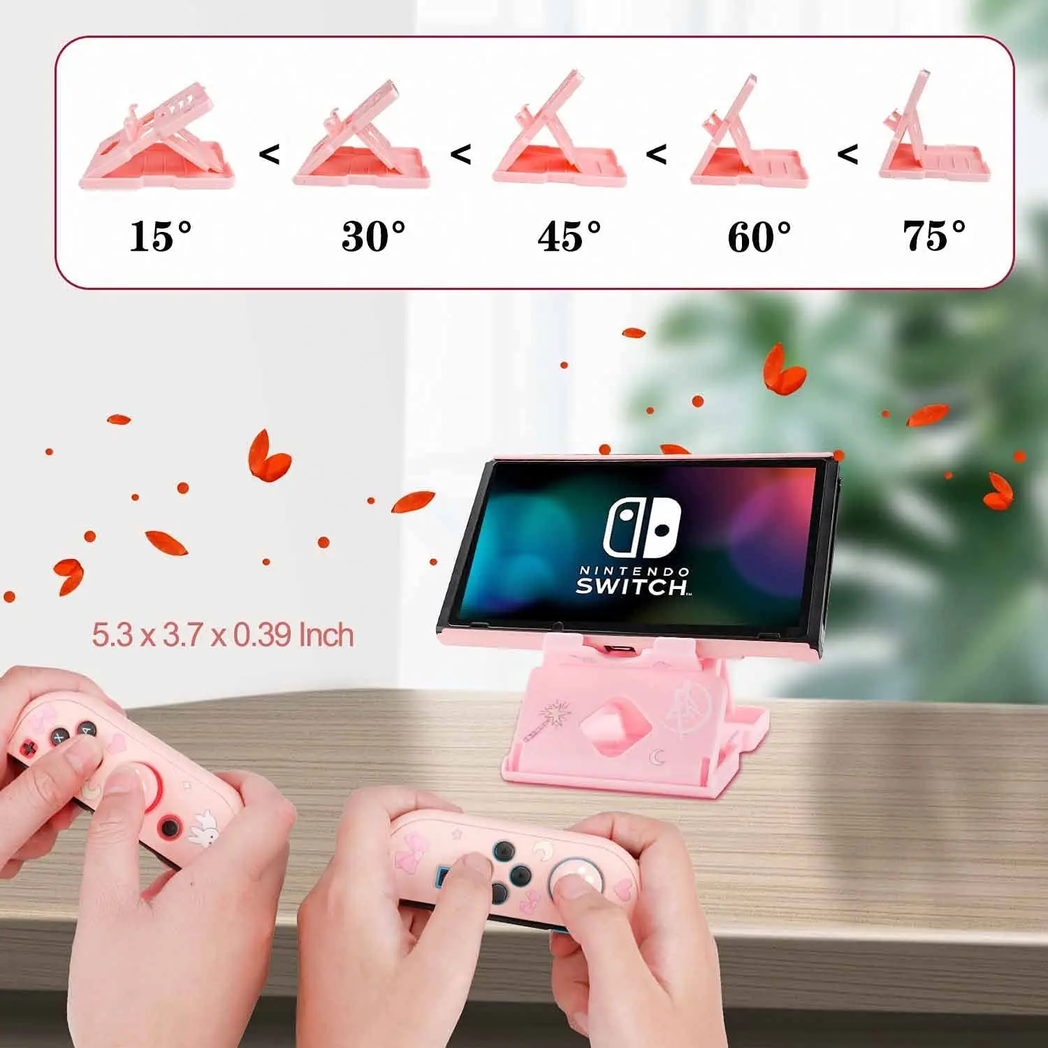 Комплект аксессуаров для Nintendo Switch-комплект розовых в женском стиле с чехлом подставки выключателя Сейлор