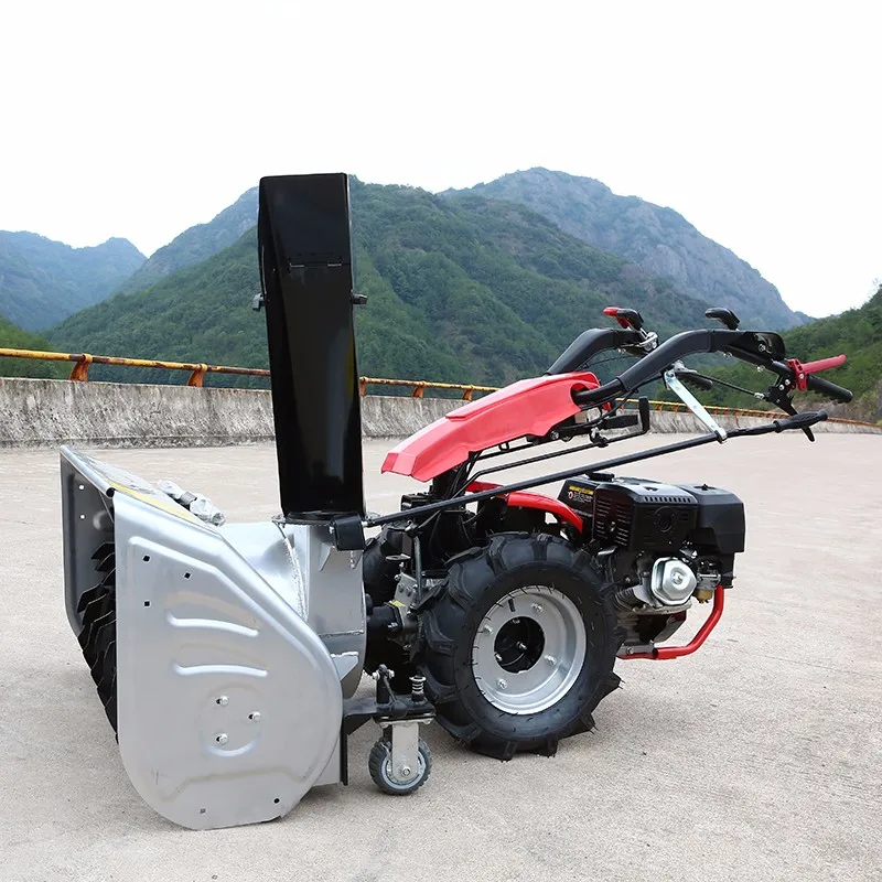 13hp gear drive farm tractor snow blower front mounted snow blower tractor