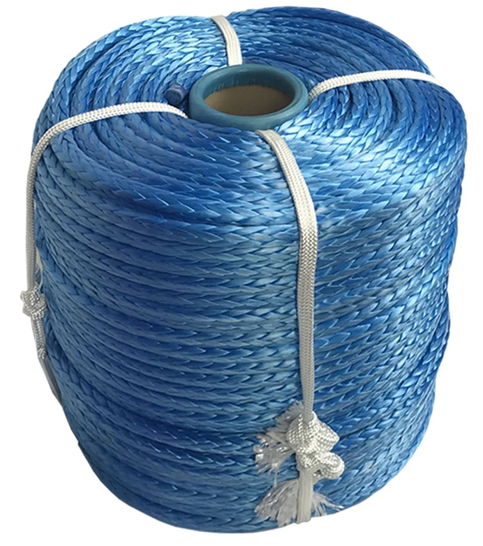 Прямая Веревка от производителя JINLI 10 мм кабель питания плетеный UHMWPE веревка для передачи энергии