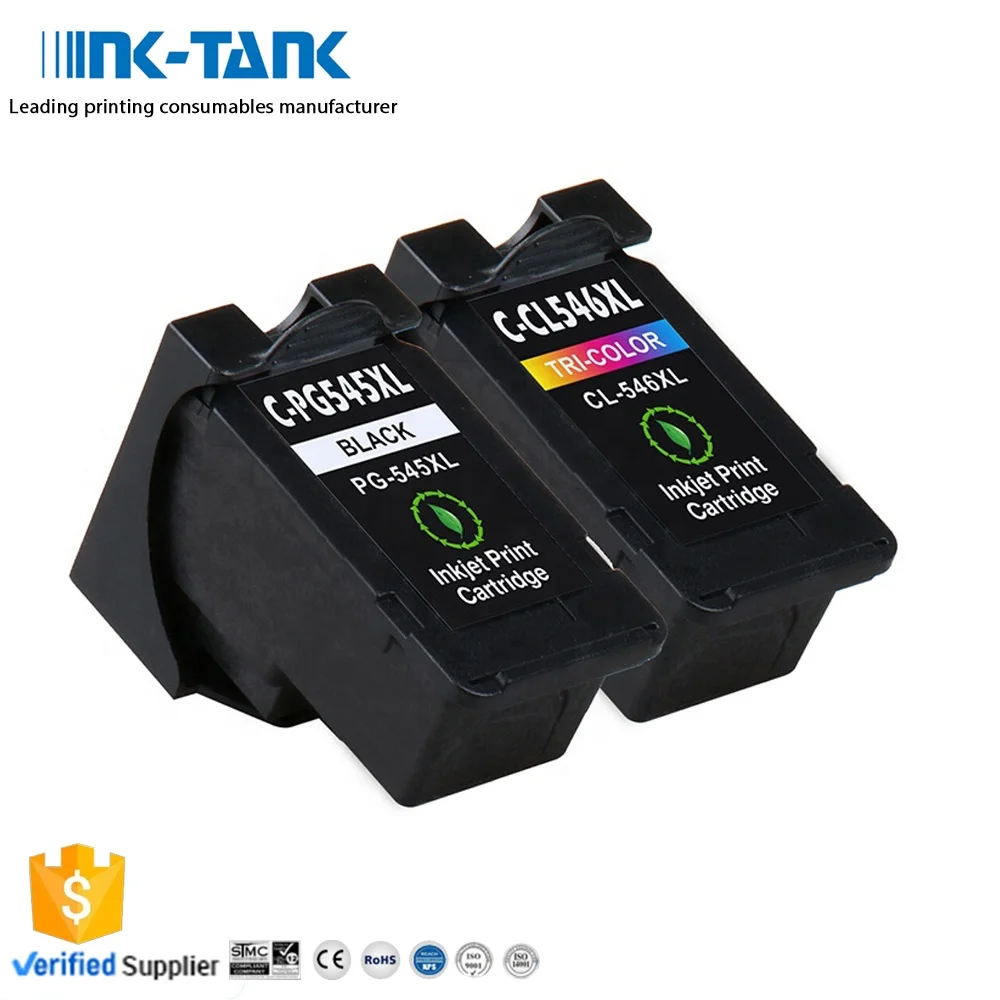 INK TANK PG 545 PG 545 CL 546 CL 546 PG545 CL546 XL 545XL Восстановленный чернильный картридж для Canon PIXMA MG2450 IP2850 принтер