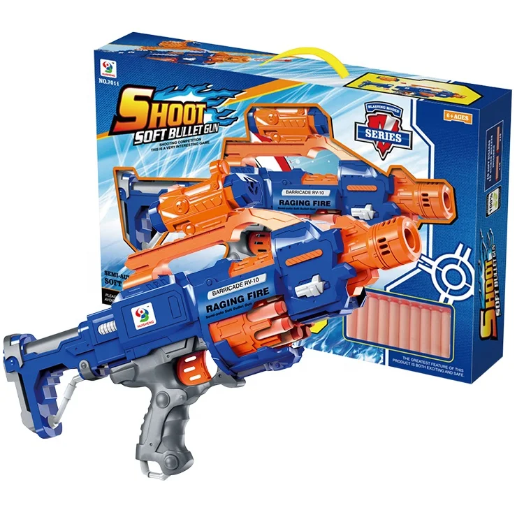 Children Electric Shooting Game Toy Guns Hand Gun For Boys Kids