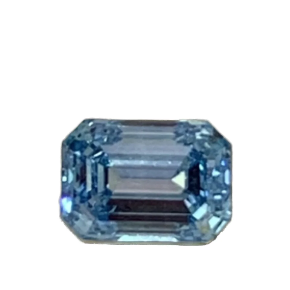 Wholesale 1-10ct Lab Created emerald Diamond IGI GIA Certified VVS Clarity Loose Diamonds Jewelry CVD Lab Grown blue Diamond