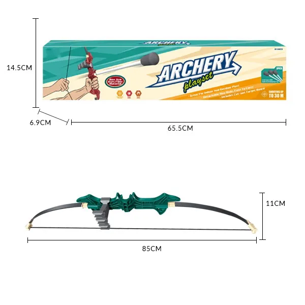 Amazon  kids outdoor toys plastic play game bow and arrow toys set