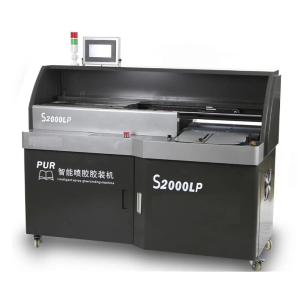 S2000LP Intelligent Variable Frequency A3 PUR Hotmelt Glue Book Binding Machine