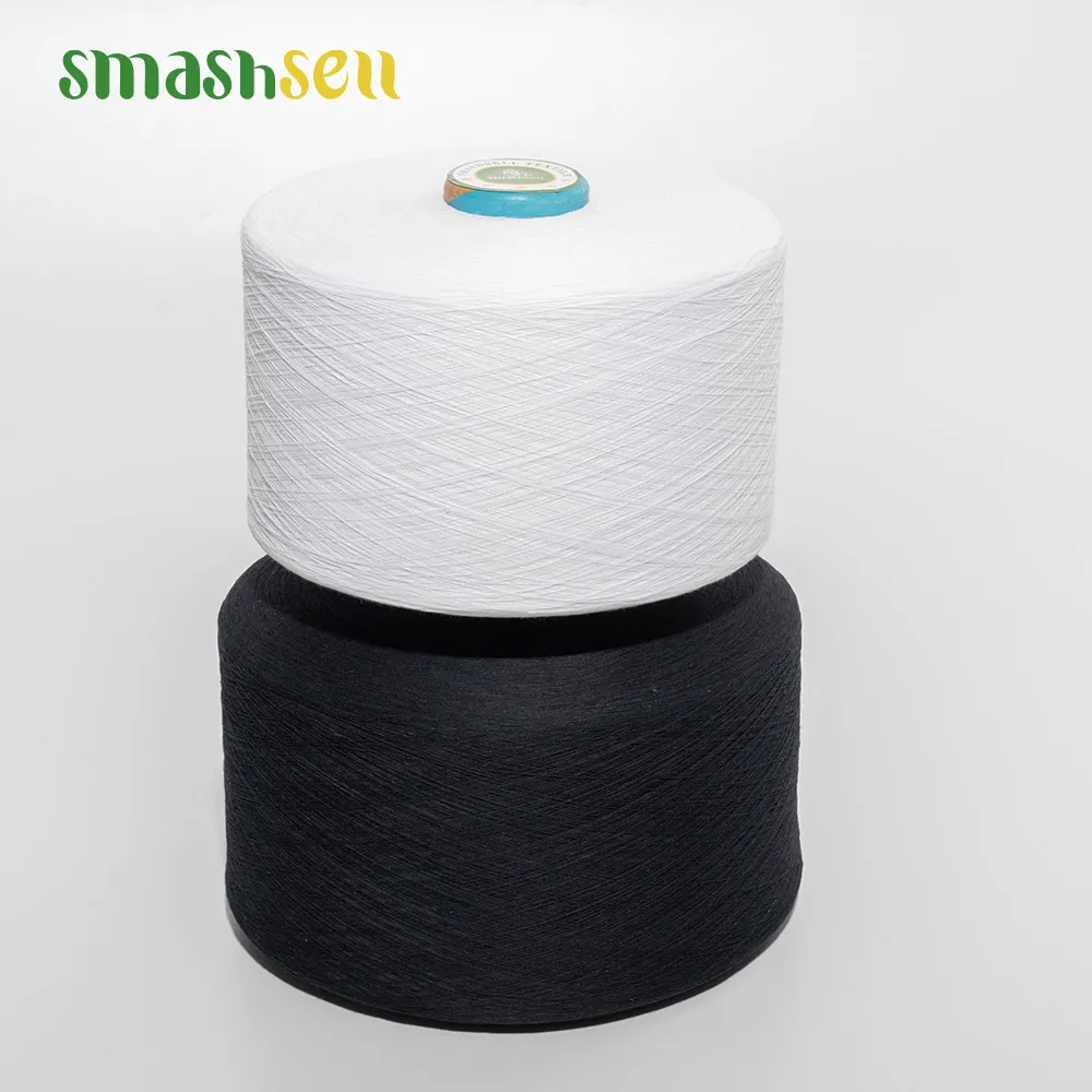 High Quality Recycled Yarn Open End Blend Yarn Knitting As Well Weaving Blended Yarn For Mop