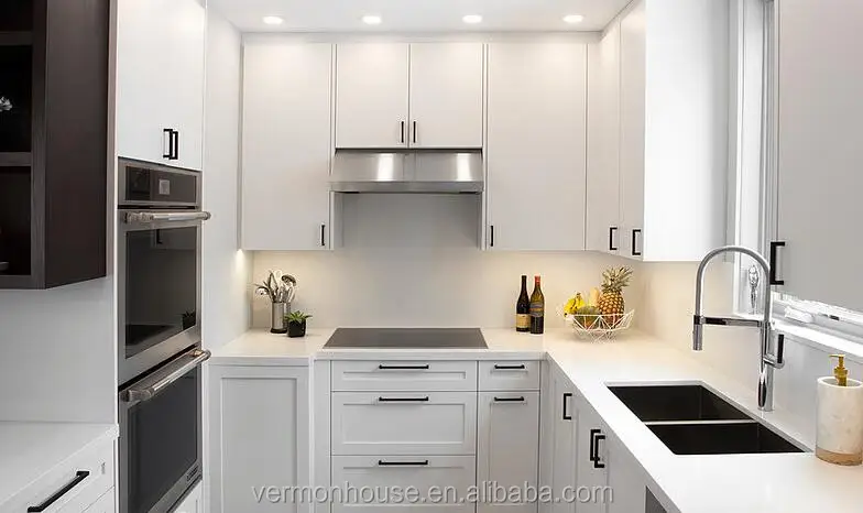 2021 Modern High Gloss Lacquer MIni Kitchen Cabinet Kitchenette