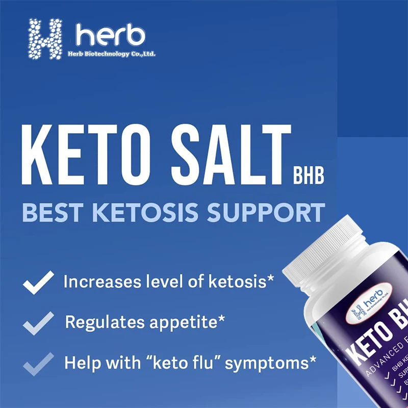 OEM/ODM завод BHB формула Кето диета сжигатель жира Keto bhb капсулы для похудения Взрослых Премиум витамины