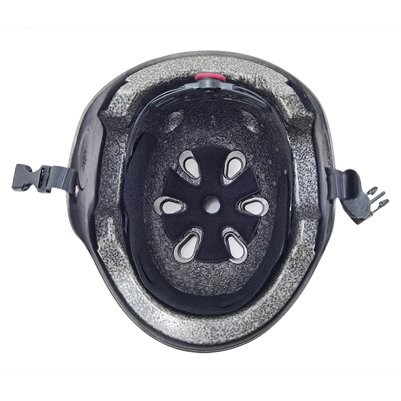 Full Cut Water Accessory Clip Silver Flake Wakeboard Helmet