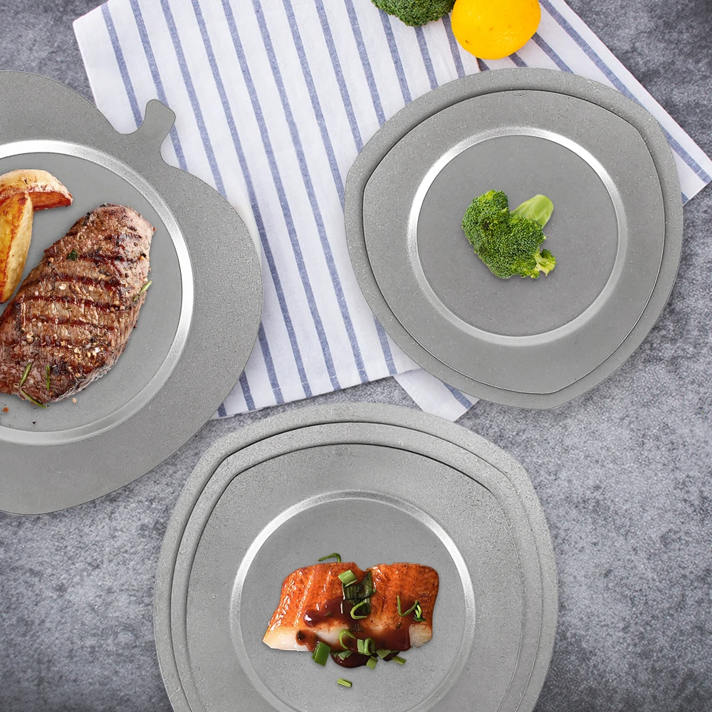 Polygon Apple Shape Korean Bone Dish Pickles Side Plate Restaurant Hotel Exquisite Quality Life Design Tableware