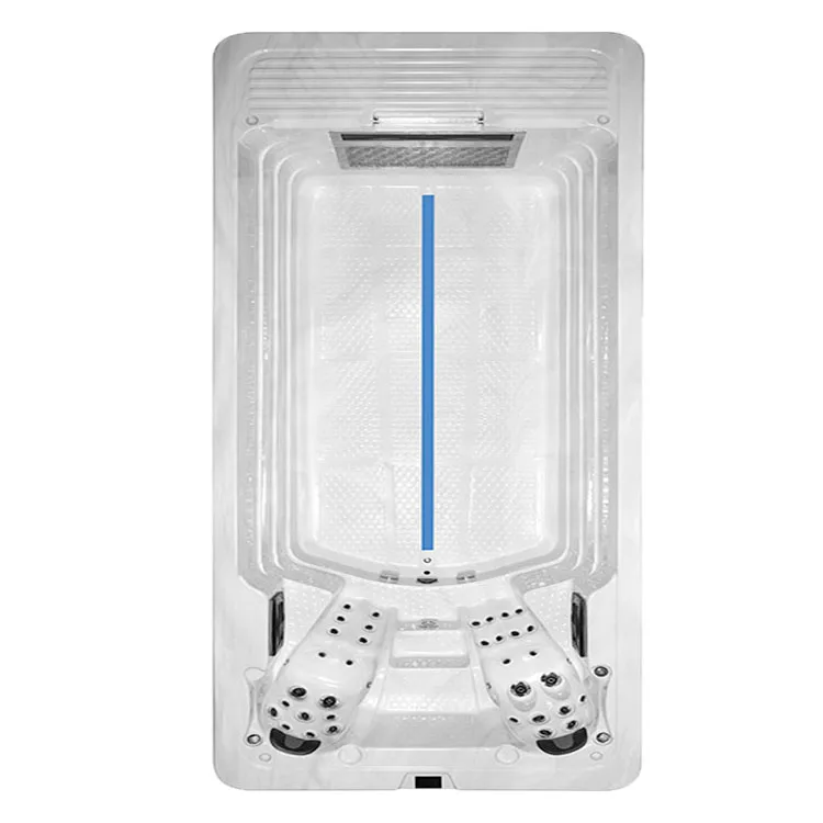 2 person endless swim spa pool outdoor self-cleaning circulation and whirlpool function swim spa pool