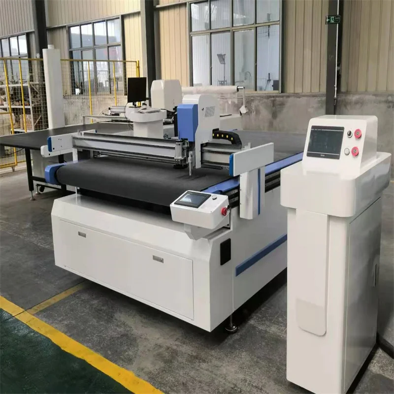 Good Quality Fabric Leather Foam Car Mat CNC Router Oscillating Knife Cutting Machine for Sale