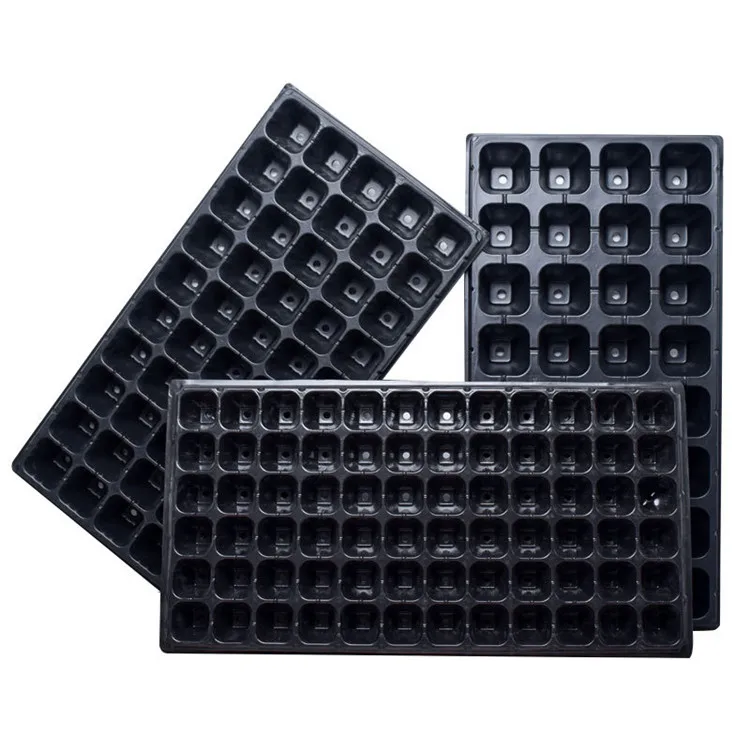 Plant Seed Tray Plastic Planter Starting Grow Germination Seeding Trays