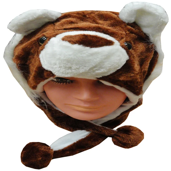 Hot sale kids and adult lovely and warm soft toy Furry Sesame Street Hats - Furry Elmo Hat