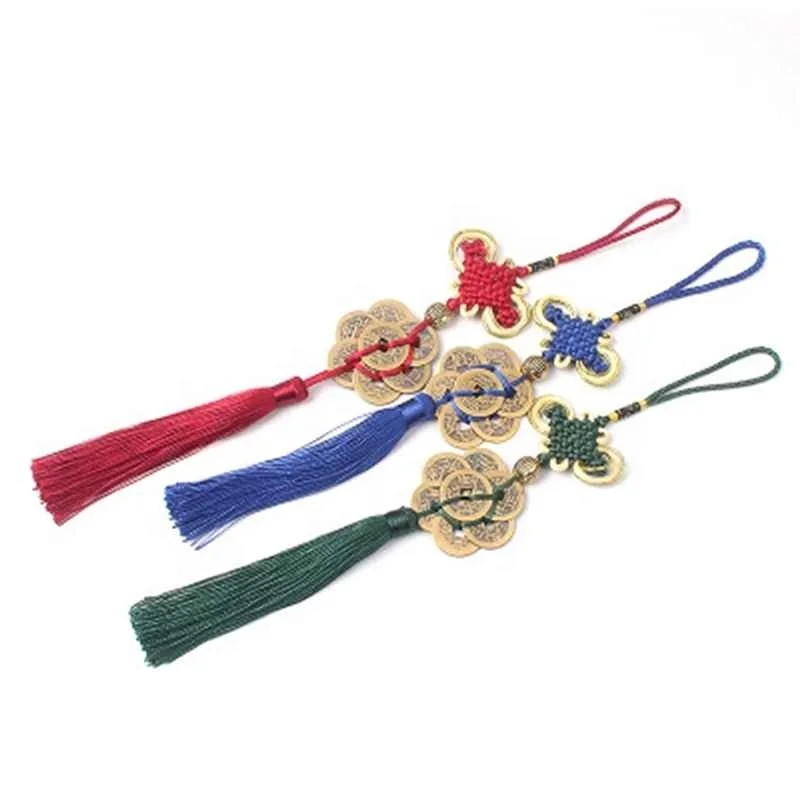 Классическая китайская кисточка с бахромой подвеска узлом и кисточкой китайские характеристики Подарочный орнамент для украшения дома