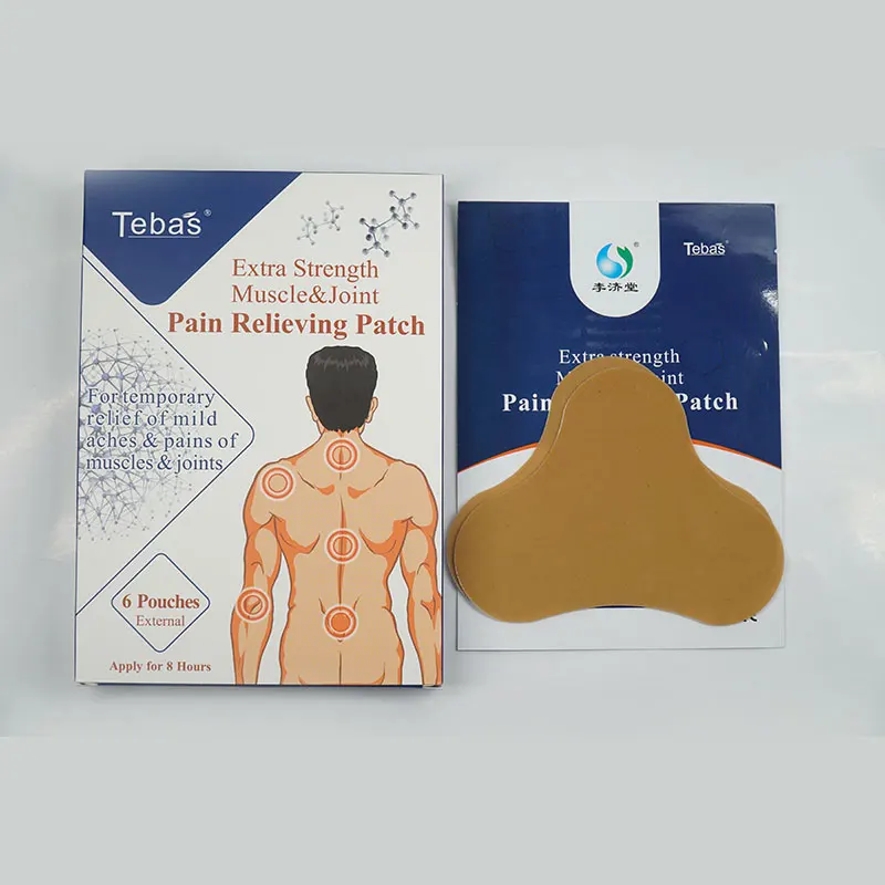 Chinese Pain Patches Herbal Cervical Spine Pain Relieving Plaster Cervical Vertebra Pain Patch for Muscle Joint Ache