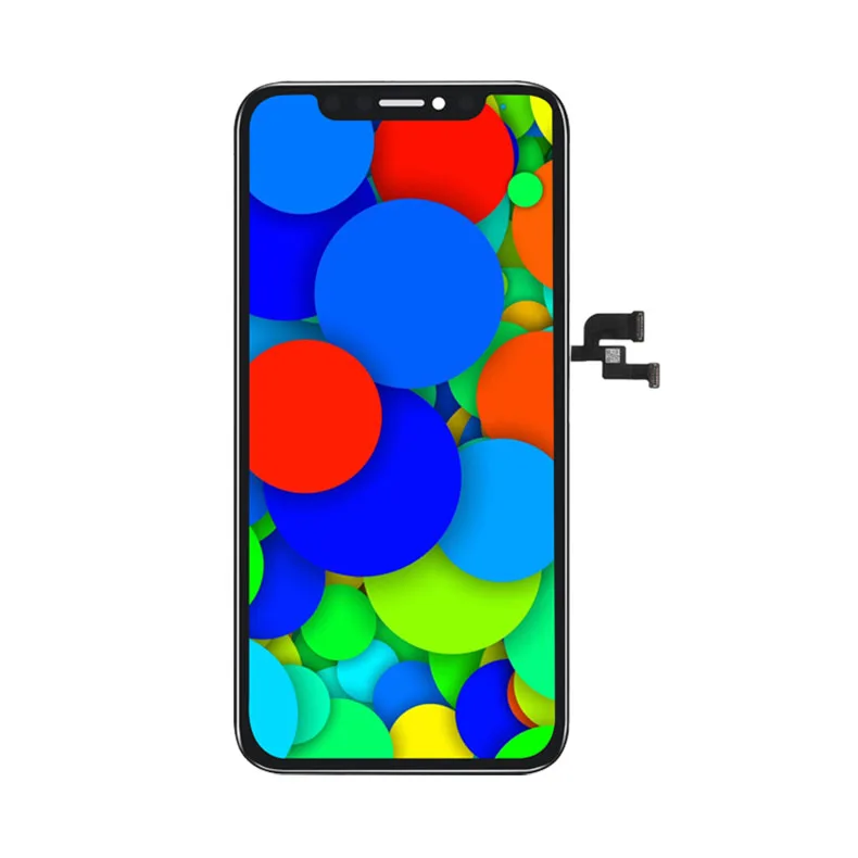 Заводской Черный Сменный ЖК-экран 5 8 дюйма для мобильного телефона Iphone X сменный с сенсорным дигитайзером в