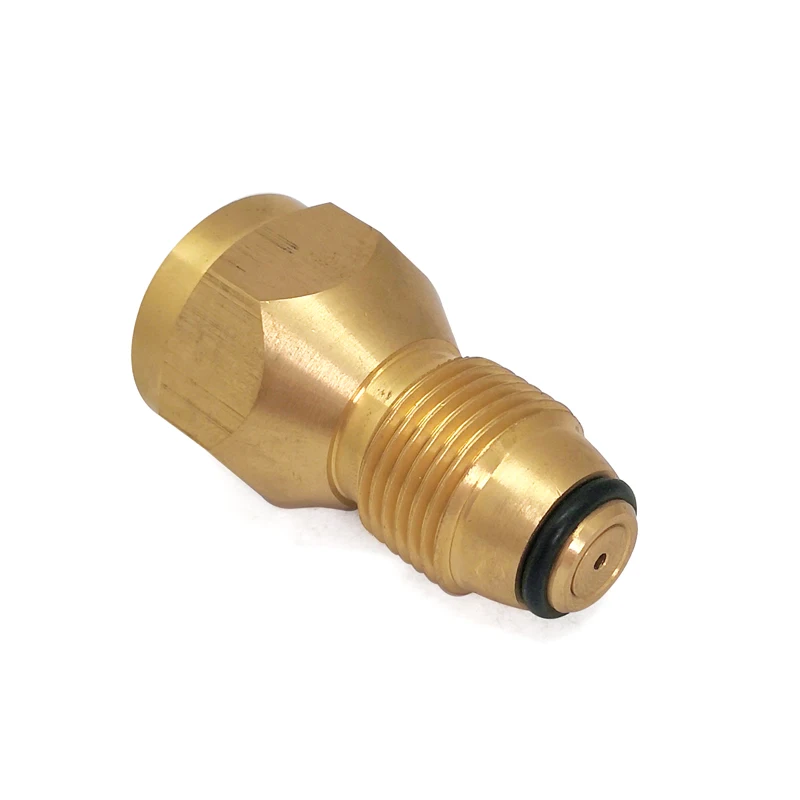 
1LB Throwaway Cylinder Grill Parts LP Propane Refill Gas Adapter for Gas Top-up 