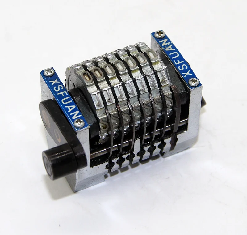 Factory Price  offset  printing 7digits  Rotary numbering machine