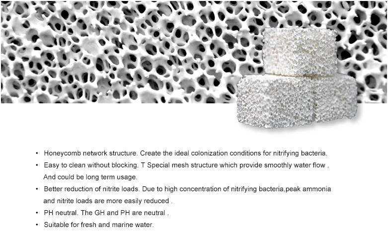 AC Biological filter media bio cube fish tank bio filter media for koi pond