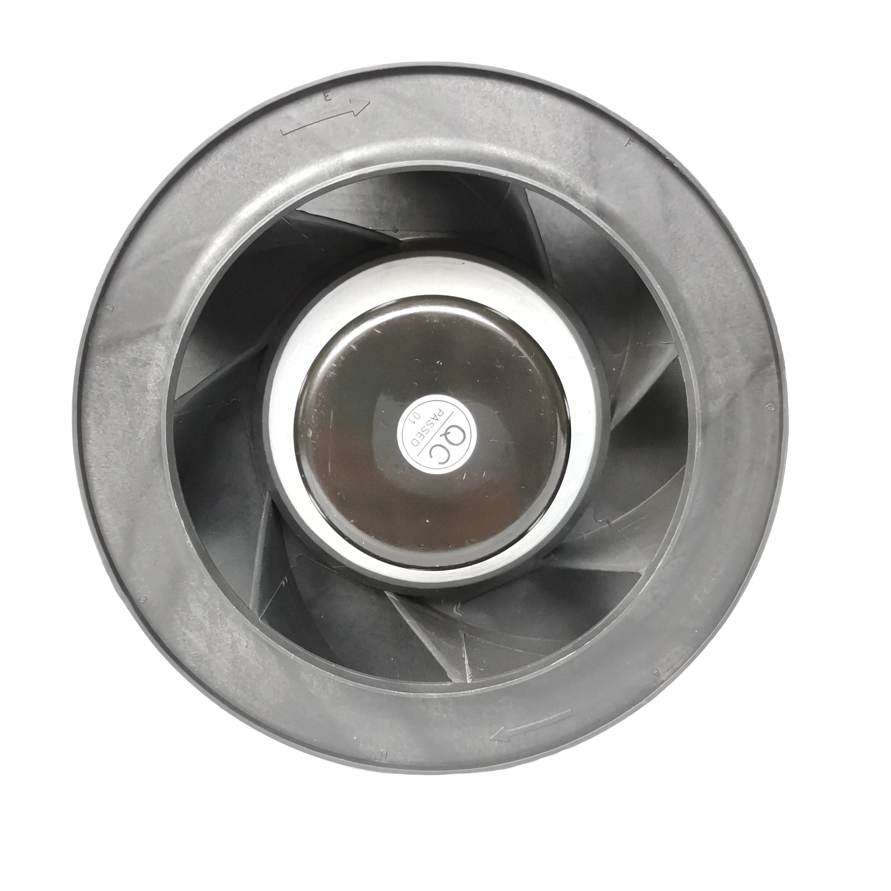 EC Centrifugal Backward Curved Fan AC Brushless External Rotor Motor