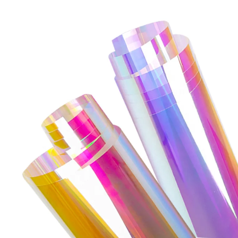 Xinhui 1.38X30M Glass Rainbow Film Rainbow Protective Film For Windows