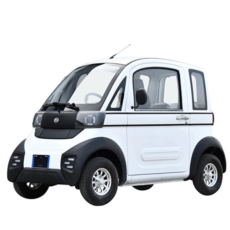 China High Performance 4 Wheel Smart 3 Door 3 Seat Mini Electric Car