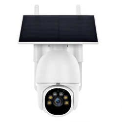 Home Cameras 360 Waterproof Night Vision Security Solar Light Bulb Wireless Camera Outdoor Professionnel For Home Security