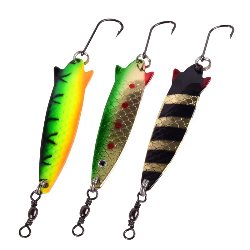 Kind Of Weight Copper Plating Freshwater Fishing Casting Toby Various Color Bait
