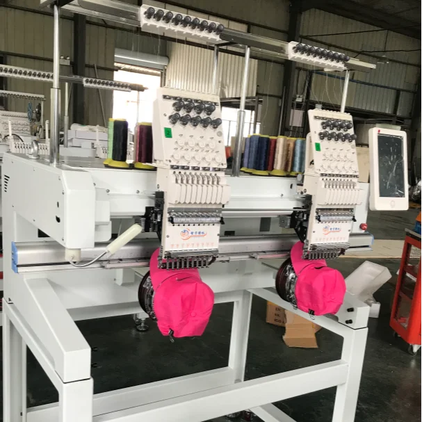 902 double head computerized embroidery machine 2 head for sale