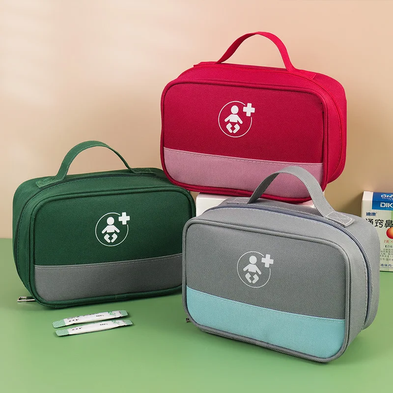 Factory Custom Medical Bags Outdoor First Aid Kit Oxford Children Emergency Supplies Storage Bags Portable Travel Medicine Bags