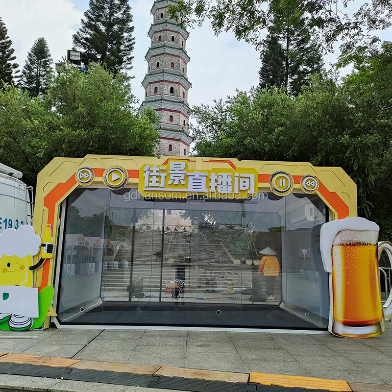 Customized Outdoor Office Pod Outdoor Soundproof Booth Sound Insulation Waterproof Garden Office Booth