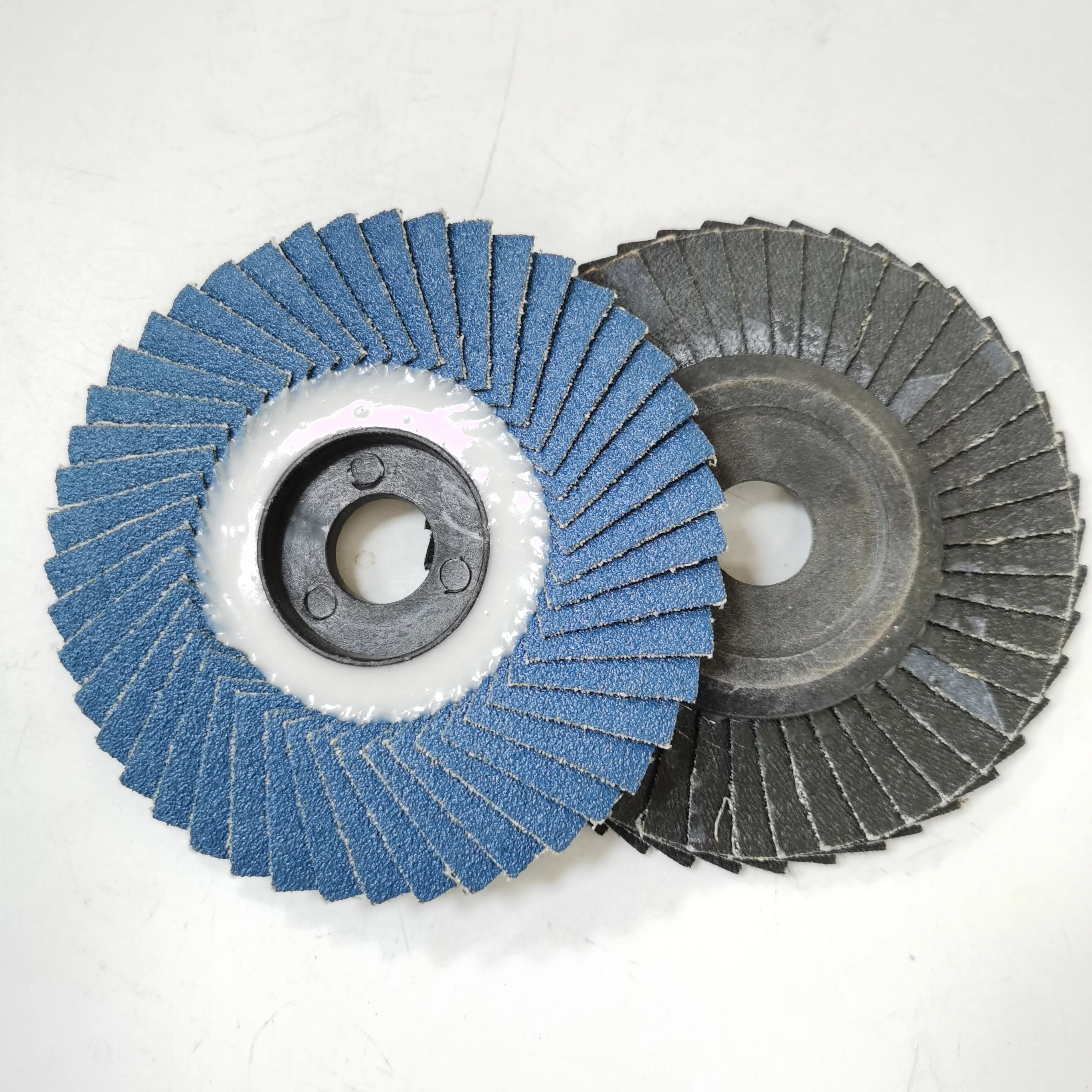 abrasive tools korea flexible flap disc zirconia sanding semi flap disc stainless steel 100mm machine