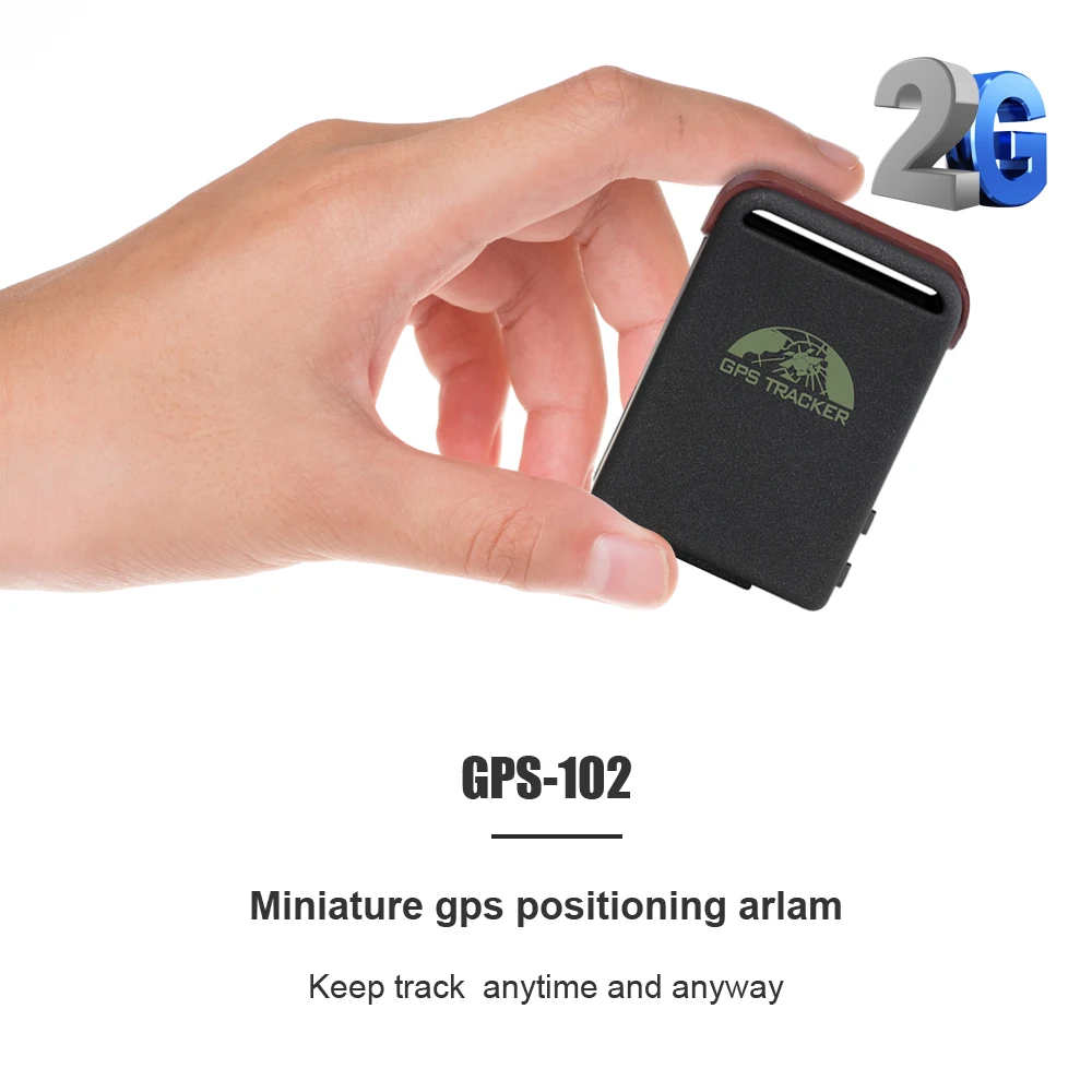 Mini GPS Tracking Finder Device Auto Car Motorcycle Tracker Track TK102 Online Tracking GPS GSM GPRS Locator