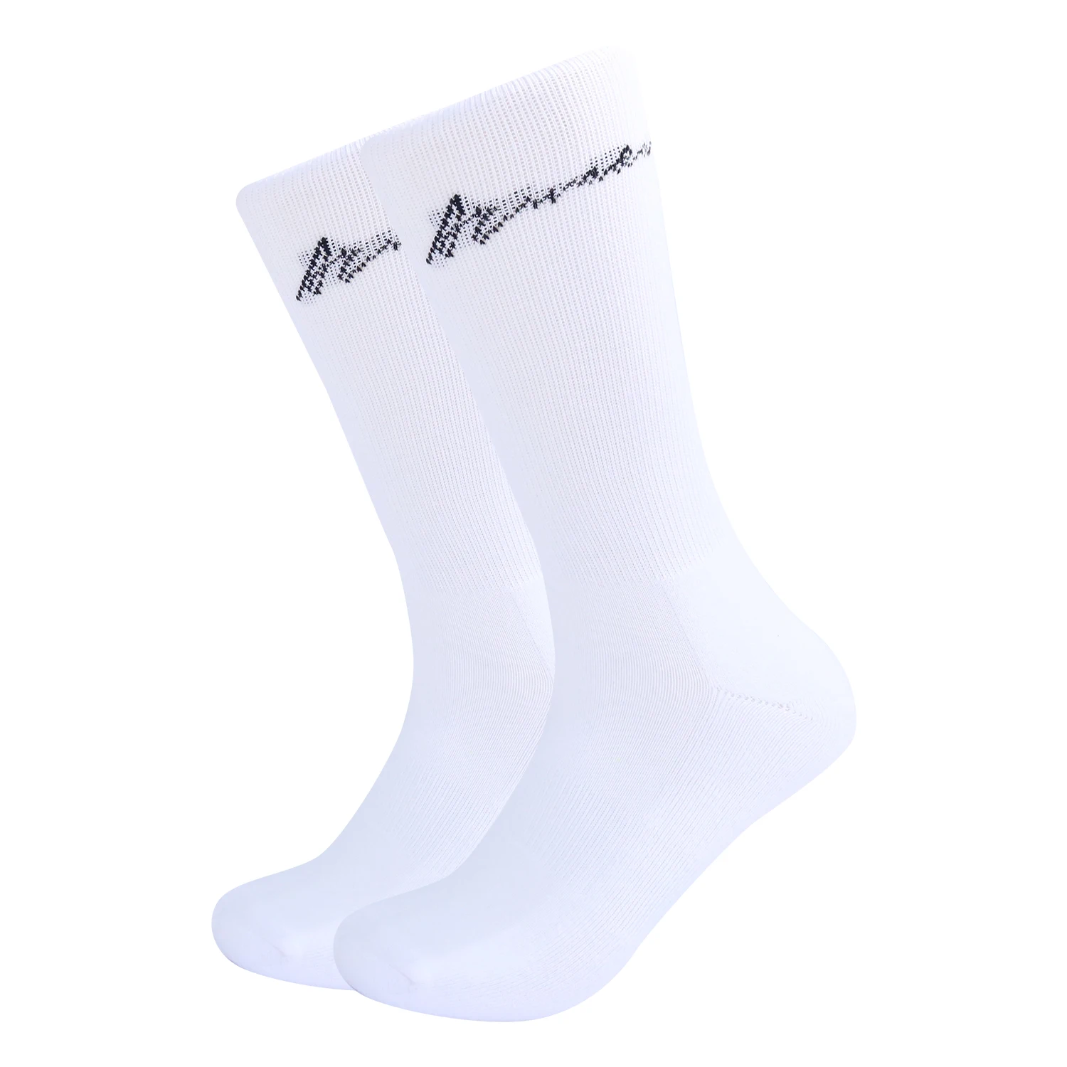 Hot wholesale custom logo white sports custom design socks summer running indoor and outdoor mens socks
